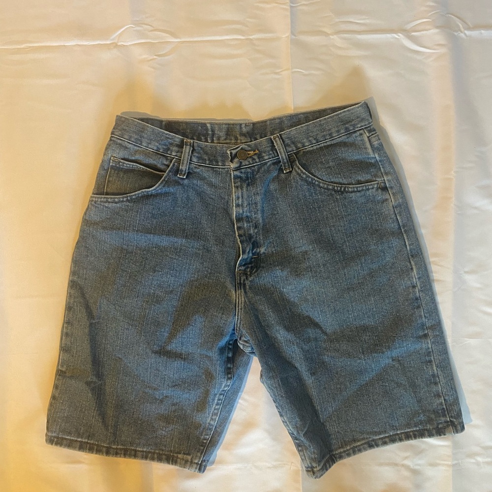 Wrangler Men's Light Blue Jean Shorts